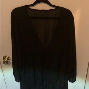 Beautiful black long sleeve shirt